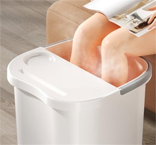 Baño de pies plegable con tapa para spa en casa miniatura 5