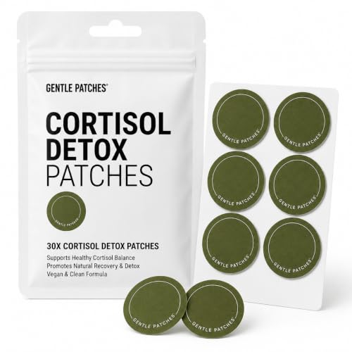 Gentle Patches Cortisol Support Patches - Natural Stress Relief & Calm Mood