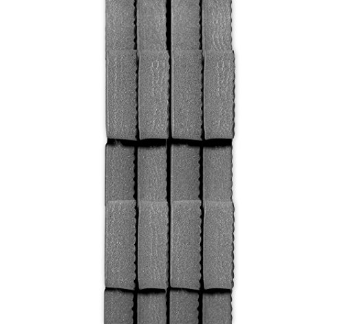 Norsk Solid Color Multi-Purpose Foam Flooring - Eva Foam Interlocking Tiles (12 Tiles - 48 Sq. Ft.) #TOP6