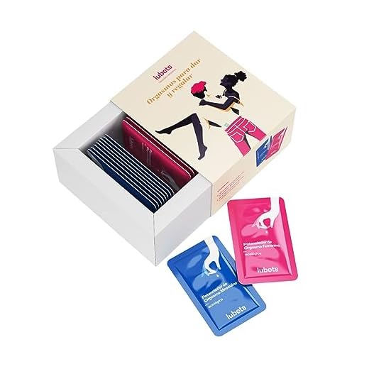 LUBETS - Pack Potenciador de Sensaciones Femeninas & Masculinas (20 x 4 ml) | Cosmética Íntima Natural y Vegana | Fabricado en España