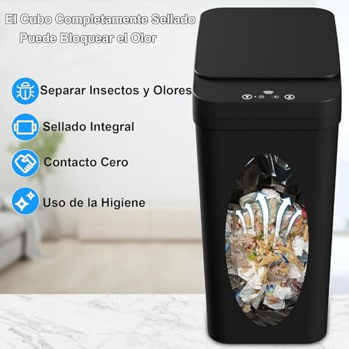 Opiniones de Bote de Basura Con Sensor al mejor precio. 12 Imagen adicional