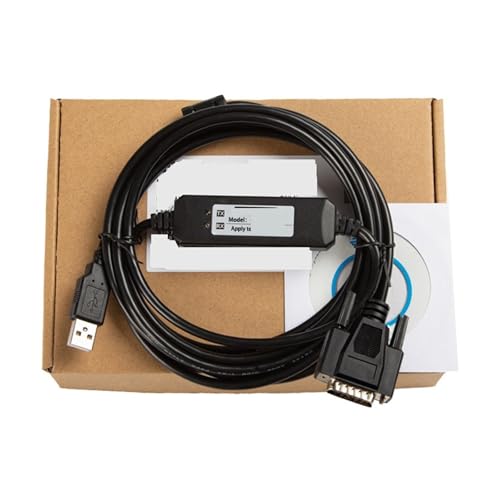 Cable de descarga para PLC compatible con JW-100UA y JW-12KC serie JW10 con conector de 9 pines