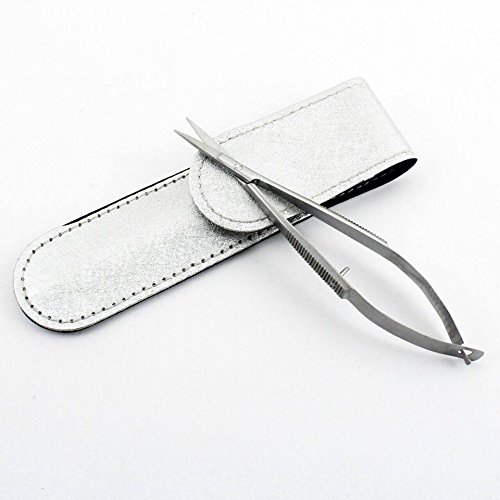 ZZZRT Facial Hair Scissors, Eyebrow Trimmer, Grooming Scissors for Shaping, Ear, Nose, Nostril & Mustache Trimming for Men & Women