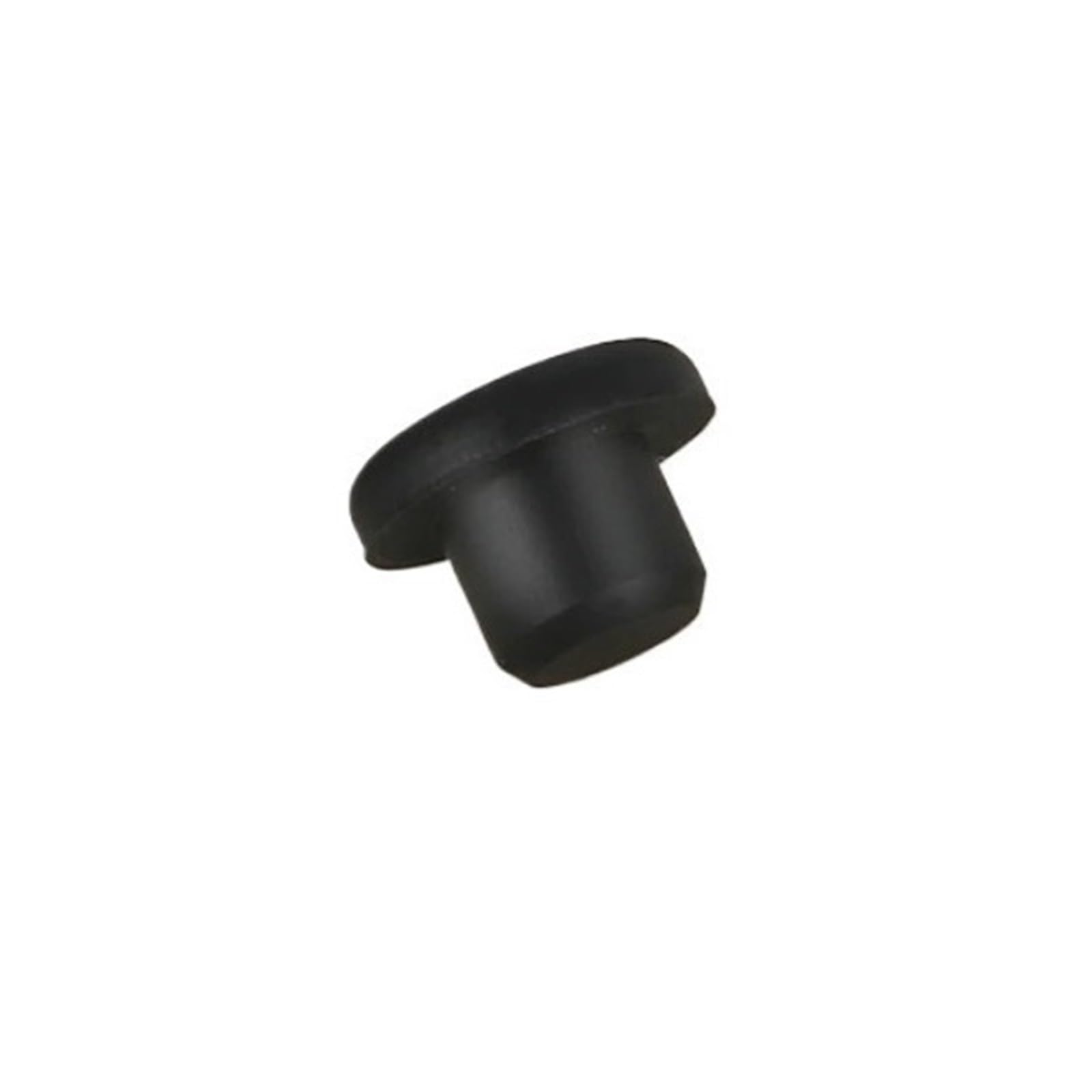 2pcs Elastic Hole Plugs Silicone Rubber Caps, Black Anti-Collision Cylinder Stoppers 2.7-8.5mm Diameter(8.5mm)