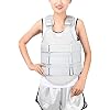 Thoracic Full Back Brace Adjustable Thoracolumbar Fixation Brace Upper Spine Injuries and Pre or Post Surgery with This Hard Lumbar Support for Men Women Lumbar Spine Orthosis,Large