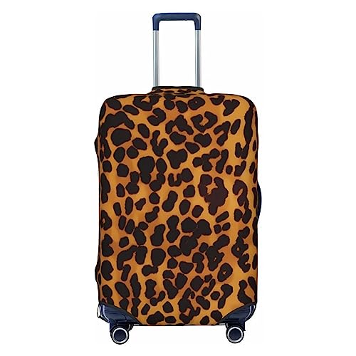 Travel Luggage Cover Protector Cool Cheetah Leopard Suitcase Cover Washable Elastic Suitcase Protector Anti-Scratch Suitcase Cover Fits 18-32 Inch Luggage