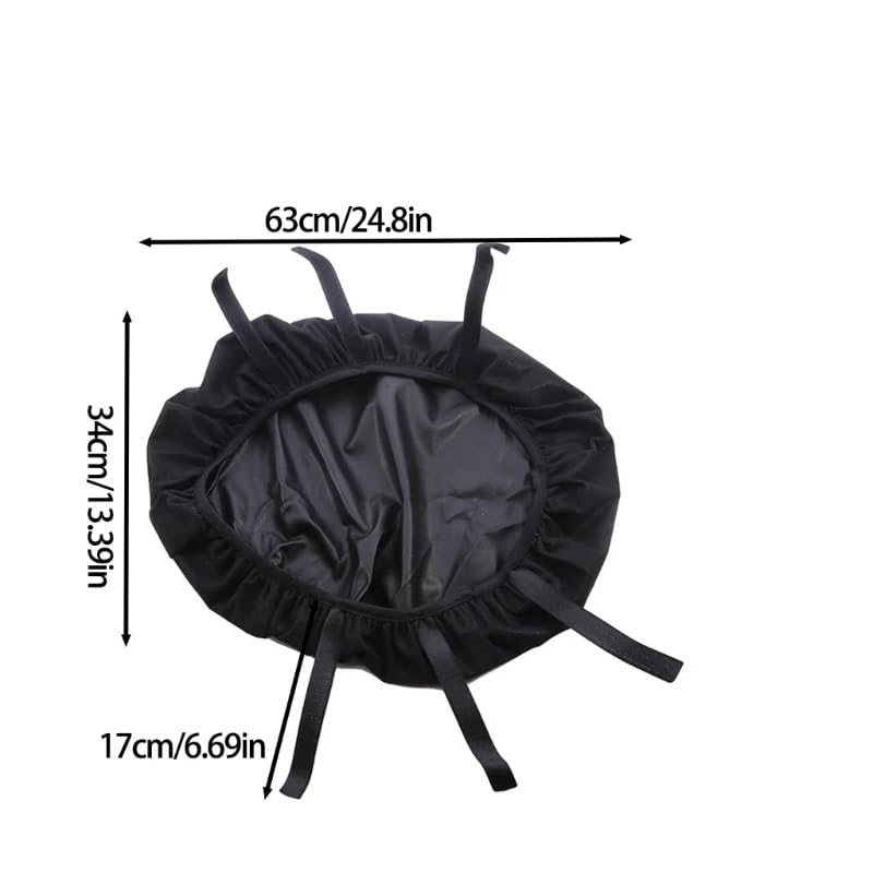 Cubre asiento moto para aparcamiento exterior funda de sillín para ciudad y ruta