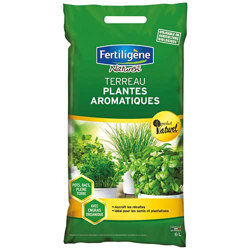 Fertiligène Terreau Plantes Aromatiques, 6L - 1 unit - 1,44 kg