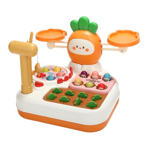 Jouets de pêche et jeu de récolte de carottes pour l'éveil des garçons et filles