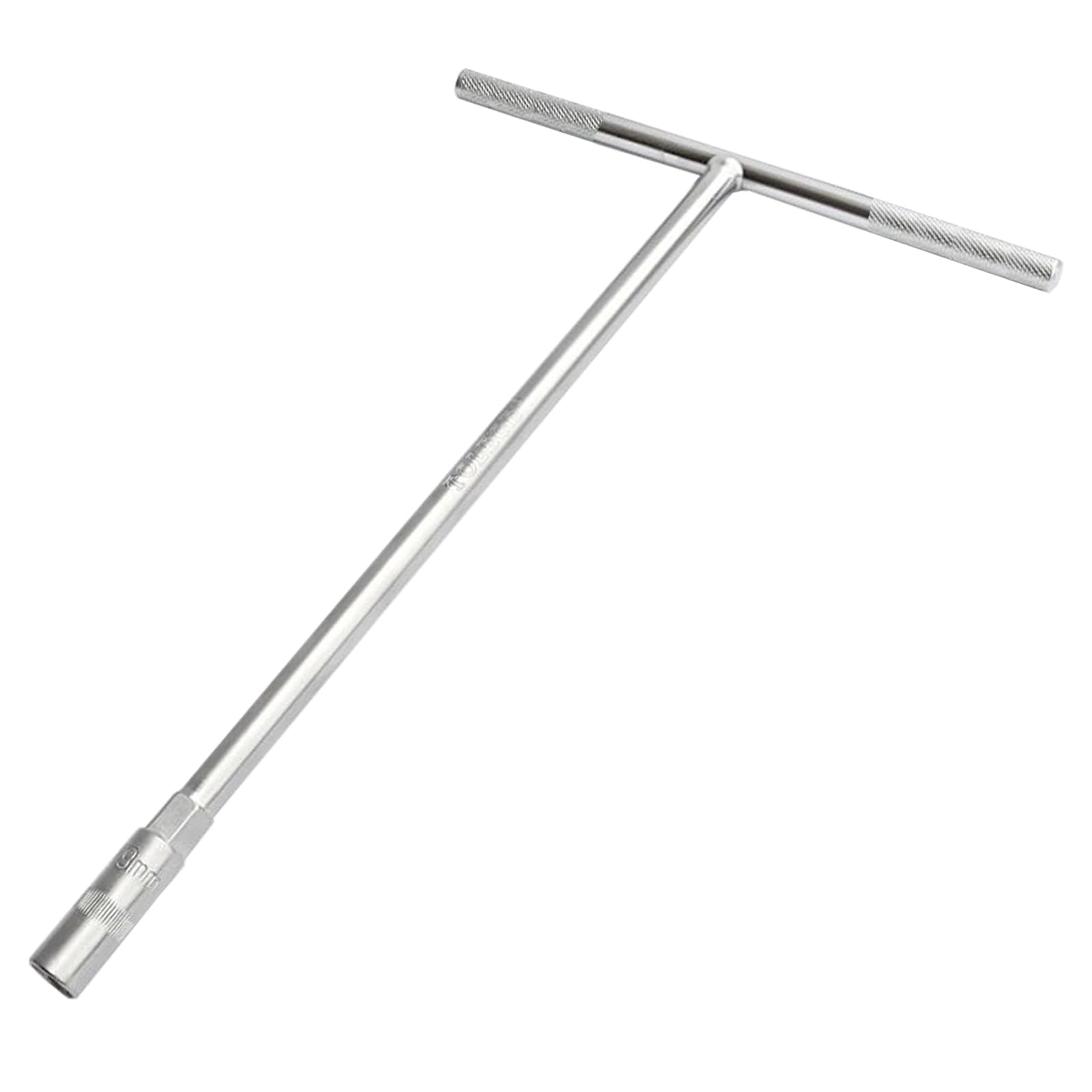 Senrise Silver Socket Wrench Long 9Mm T Bar Hex Socket Wrench Deep Reach T Shape Hexagon Angle Wrench (Pack Of 1)