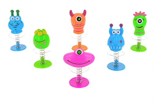 Monstres sautants pour amuser les enfants lors d'un goûter d'anniversaire
