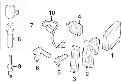 Ford Motor Co Genuine Knock Sensor XL3Z12A699AA