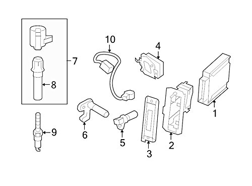Genuine Ford Motor Co Knock Sensor XL3Z12A699AA