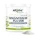 Produktbild APOrtha Magnesium Citrat 400g veganes Pulver wasserfrei I Nahrungsergänzungsmittel Magnesium Citrate wasserlöslich I Magnesiumcitrat ohne Zusatzstoffe I Trimagnesiumdicitrat