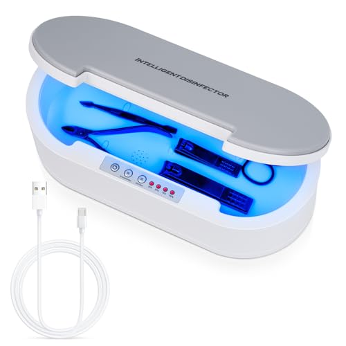 Shmian Sterilizer for Nail Tools, Aromatherapy Sterilization Box, Multi-function Nail