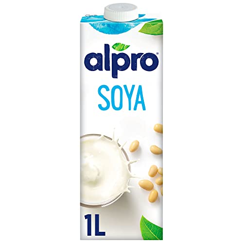 Alpro Soya Original Drink 100% Plant-Based Lactose & Dairy Free - 1L