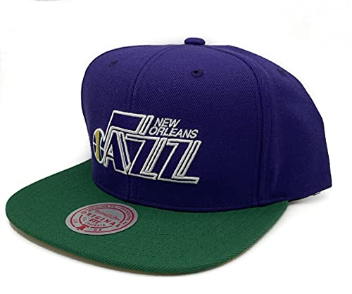 Mitchell & Ness New Orleans Jazz Ajustable Snapback miniatura 3