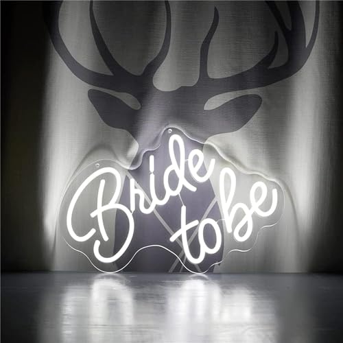 Letrero de neón LED para novia que soluciona paredes vacías en salas de fiestas 6