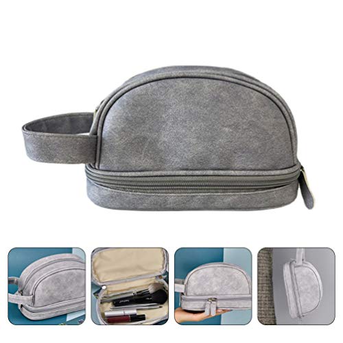 Lurrose Wet Dry Maquiagem Sacos de Dupla Camada Saco de Lavagem de Viagem Bolsa De Armazenamento Org