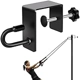 Hikeen Door Anchor for Resistance Bands, Heavy Duty Door Anchor Attachment Door Anchor for Fitness Bands Workout Door Mount Anchor for Body Weight Straps, Strength Training, Home Gym