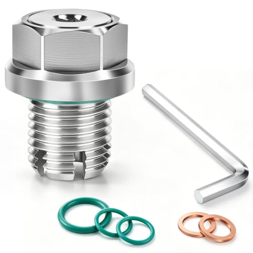 M12.1-1.75x15 Oversize Piggyback Car Oil Drain Plug