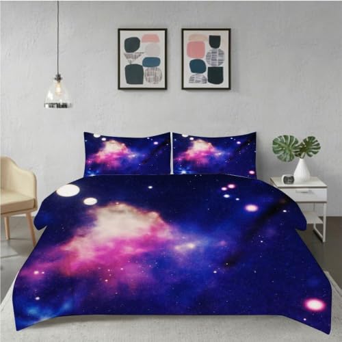 Housse de couette en microfibre sobre et raffiné pour parures de lit 240x260