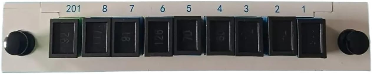 Fiber Optic Splitter 1X2 1X4 1X8 1X16 SC UPC Box Plug-in(1X8 SC UPC)