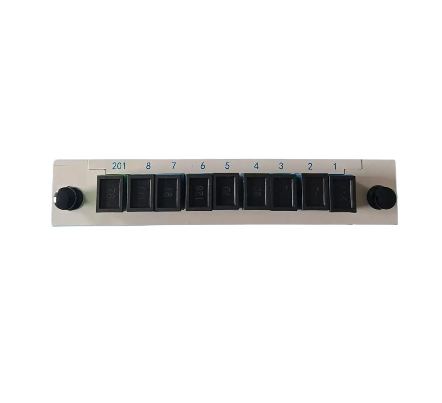 Fiber Optic Splitter 1X2 1X4 1X8 1X16 SC UPC Box Plug-in(1X8 SC UPC)