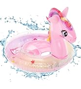Kartokner - Bébé Siège De Natation Volant Anneau De Natation Flottant Voiture Dessin Anime Bouee Gonflable Anneau De Natation 70 69 Cm Sirene Verte 13948 B