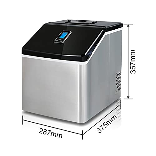 MHGD Elektrischer Eisbereiter, tragbar, kompakter Eiswürfelbereiter, selbstreinigende Tisch-Eismaschine, einfach zu… – Bild 7