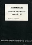  Betriebsbuch für die Dampflokomotive 01 161 (Betriebsbücher)