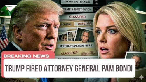 Trump fired Attorney General Pam Bondi, Breaking News