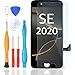 Produktbild LL TRADER Display für iPhone SE 2020 LCD 4,7 Zoll, iPhone SE 2. Generation, Retina-Display, Glas, Touch LCD, Montage Schwarz U01