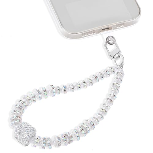 Andibro Shiny Phone Charm, Detachable Cell Phone Lanyard Beaded Phone Wrist Strap Lanyard Phone Chain Wrist Strap String Bracelet Keychain for Girls Women Cell Phone Accessories(C) Andibro Shiny Phone Charm, Detachable Cell Phone Lanyard Beaded Phone Wrist Strap Lanyard Phone Chain Wrist Strap String Bracelet Keychain for Girls Women Cell Phone Accessories(C)