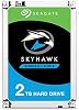 Disco Duro Interno Seagate Skyhawk 2TB, 3.5 Pulgadas SATA 6Gb/s HDD para Sistemas de Vigilancia DVR y NVR, Grabación 24/7, Modelo ST2000VX007 (Reacondicionado) 2