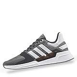 Hochwertiger Obermaterialmix adidas Herren Run90s Laufschuhe, Mehrfarbig (Gricua/Ftwbla/Grisei 000), 43 1/3 EU