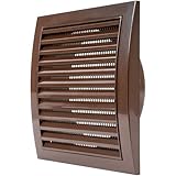 Ø150mm 190 x 190 mm Lüftungsgitter mit integriertem Schädlingsschutz, stabil, Lüftungsgitter,...