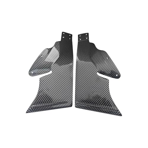 Kit d'ailerons de fixation du vent et cache latéral de carénage moto GPR250R blanc