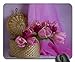 Produktbild Schönes Blumenspiel-Mauspad, rosa Tulpen-Mauspad, Mauspad