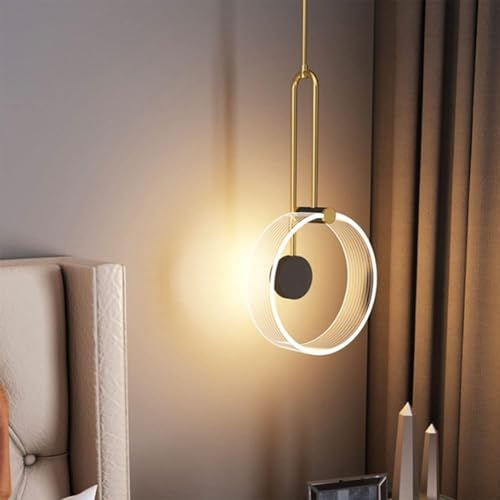 Suspension LED chambre fini la lumière agressive au plafond