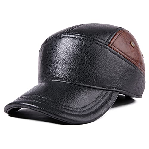 Casquette de baseball en cuir vintage au charme rétro authentique
