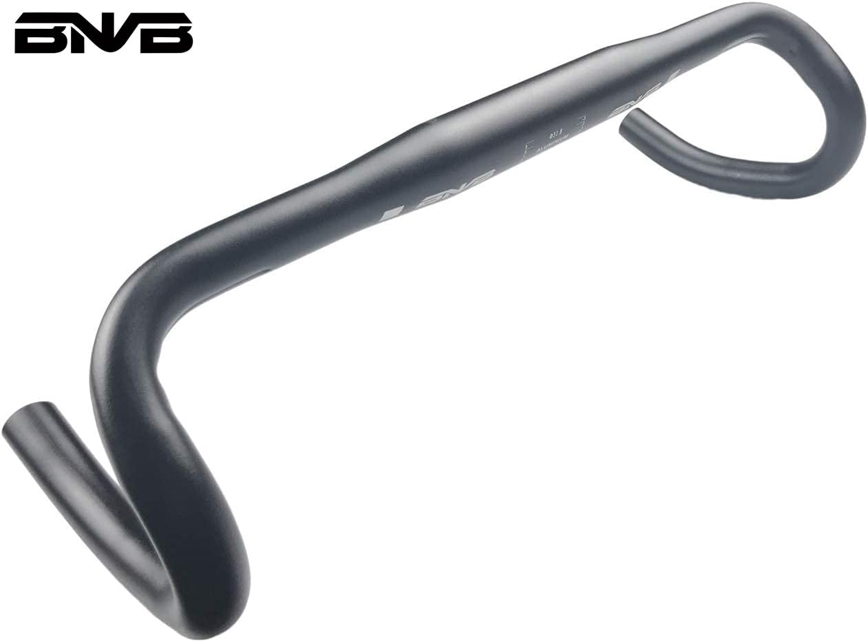 Drążek do roweru szosowego, ze stopu aluminium, wygięta kierownica roweru szosowego, średnica zacisku 31,8 mm (420 mm).