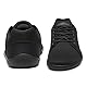 SAGUARO Barfußschuhe Luck Ⅰ- Knit Barfußschuhe Herren Damen - Barfussschuhe mit Weit Zehenbox - Weich Outdoor Fitnessschuhe - Bequem Atmungsaktive rutschfest DuckStride Schwarz,Gr.45