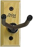 String Swing Ukulele Wall Mount Stand for Mandolin Uke Concert Pineapple Soprano Tenor and Baritone Compatible Case Alternative Kit for Home or Studio – Ash Hardwood CC01UK-A