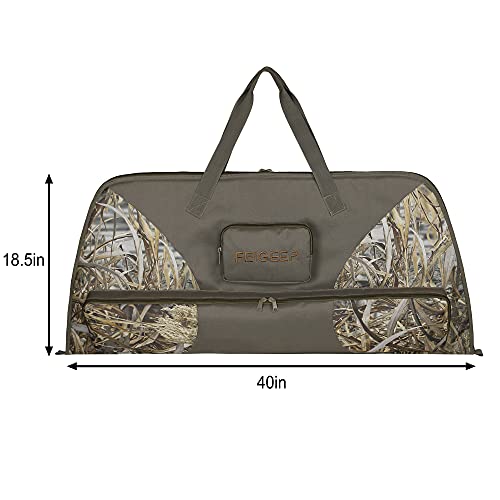 Mydays Compound Bow Case,Feigeer Camo Soft Bow Case With Thick Protective Foam Padding For Archery Accessories,41” (Camo, 41”) #TOP1