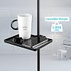 Mr.Power Microphone Stand Plastic Tray, Mic Stand Clamp-On Rack Tray Holder Suitable for Most Mic Stands, for Stage, Live Streaming, Recording, Concert Performance, Karaoke (8.7" x 6.5") #2