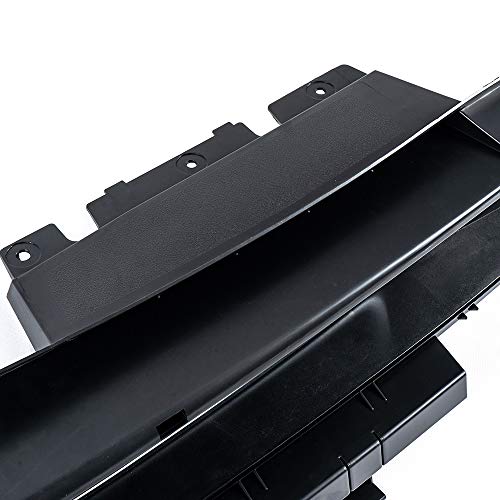 Compatible For Dodge Challenger 2008-2014 Front Upper Bumper Grille Assembly Black W/Chrome Trim Molding #TOP6