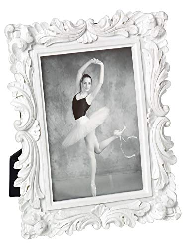Walther Design QS318W Saint Germain Portrait Frame, 5 x 7 inch (13 x 18 cm), White