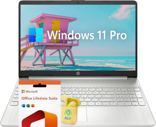 HP 14C` FHD m[gp\R ^|[^u }CNGbWfBXvC 16GB RAM 512GB SSD Intel Core i3 vZbT[ Windows 11 Pro with Lifetime OfficeΉ 3Dw䃊[_