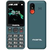 Mobitel 1010 4G SIM Free Big Button Mobile Phone for Seniors Dual SIM Unlocked Easy to Use Large Display SOS Emergency Button Loud Volume Long Battery Life Type C Basic Phone Elderly (Green)